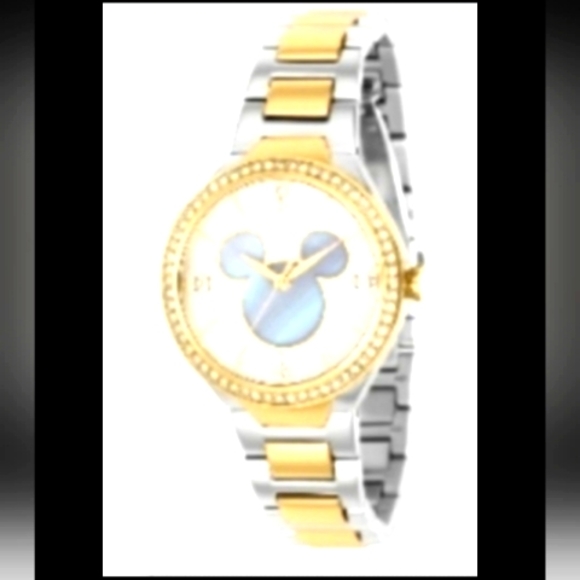 Invicta Mickey Mouse Women's Watch Mother of Pearl Dial Rare Limited Edition